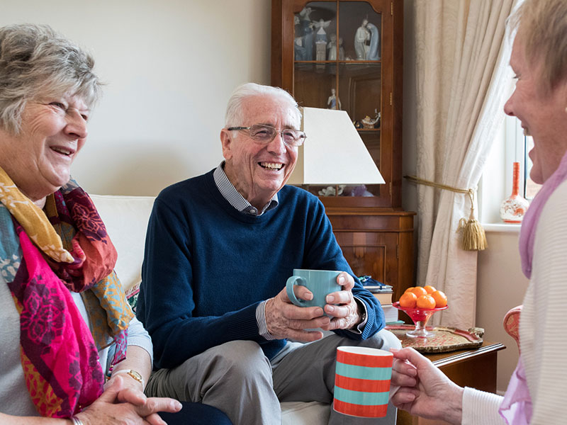 image of elderly group
